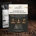 Adiramo 6 Bean Blend Fresh Roasted Coffee – Signature Multi-Origin Dark Roast Whole Bean (12 oz / 340g) - Image 2